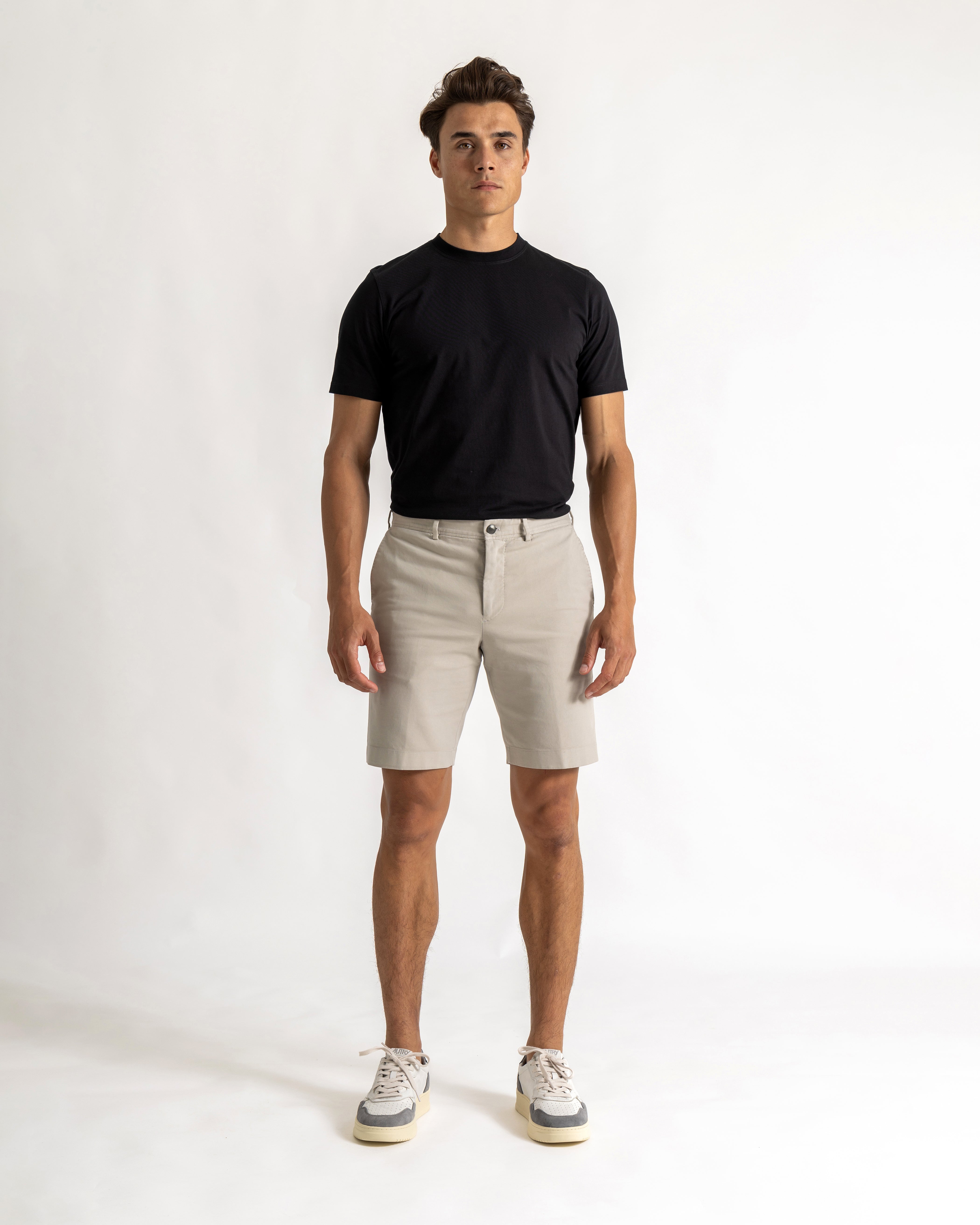 Alan short comfort fit grey