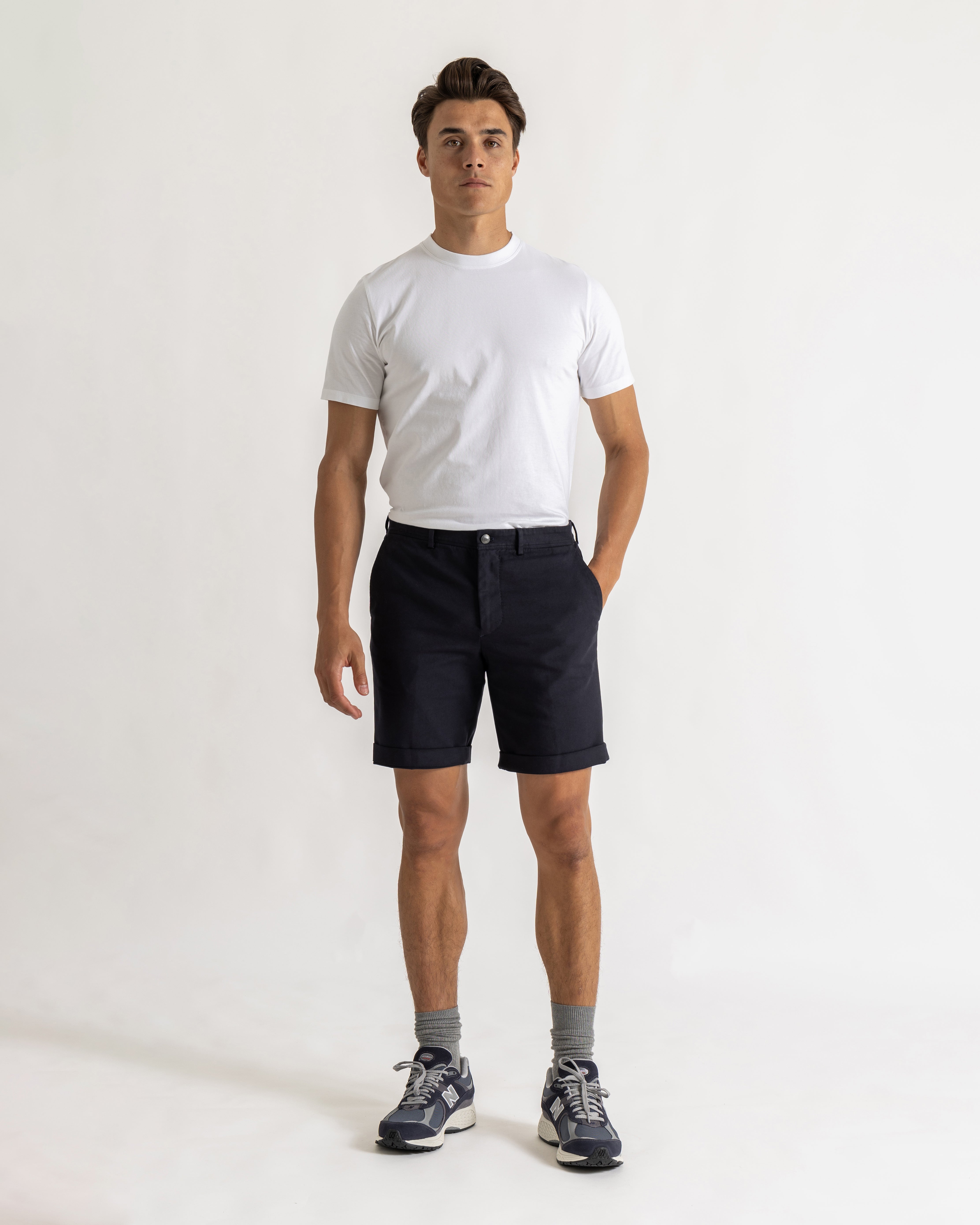 Alan short comfort fit navy