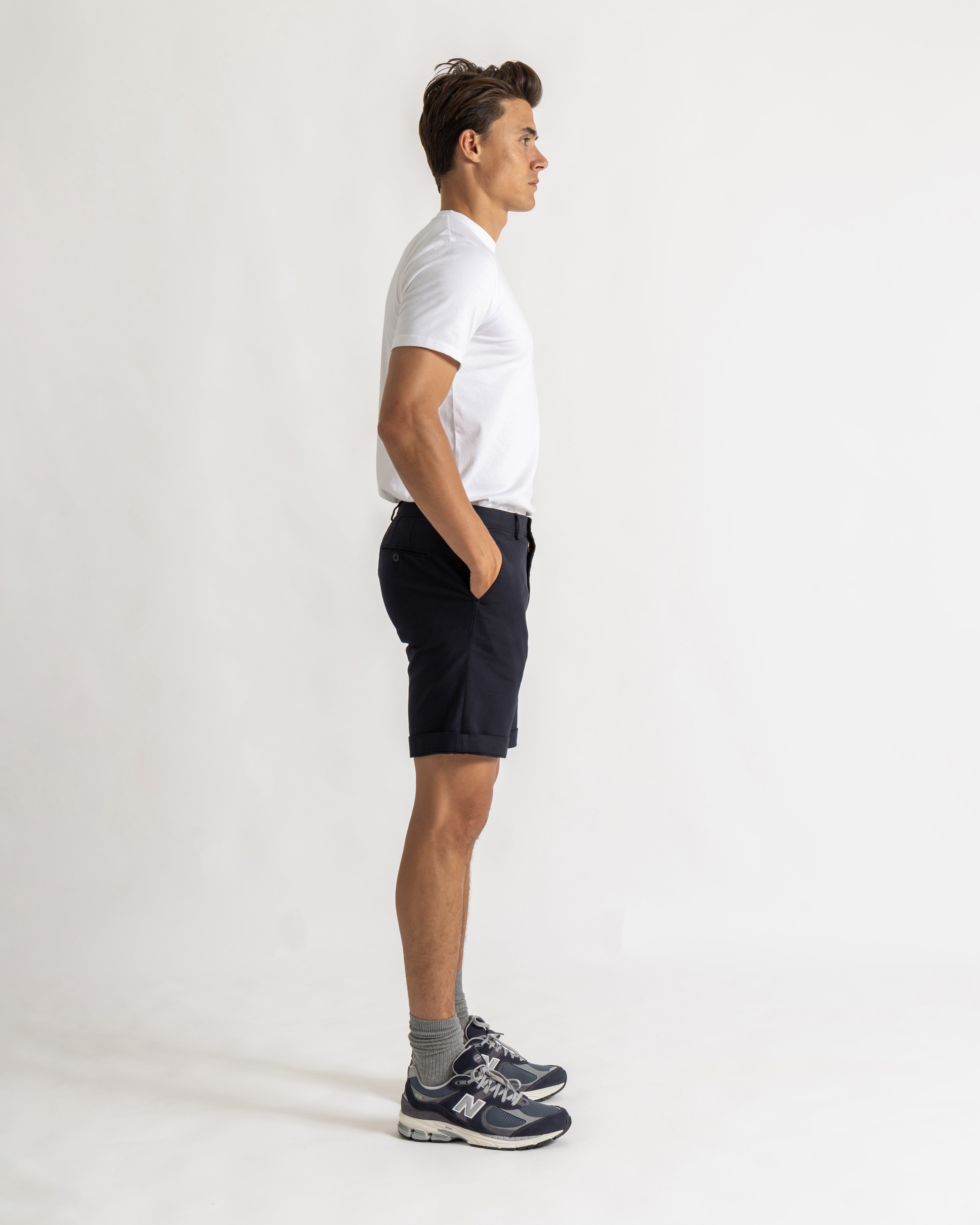 Alan short comfort fit navy