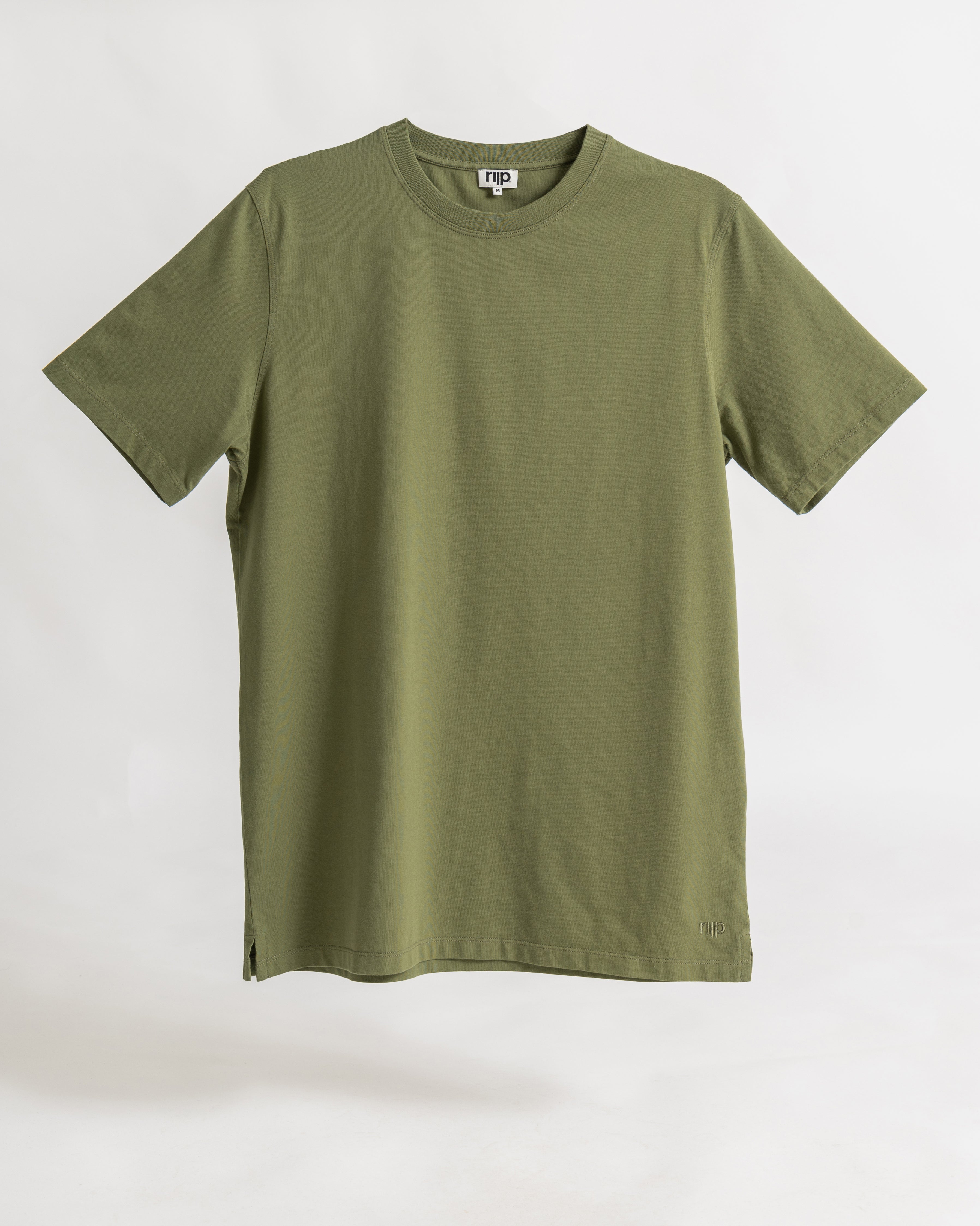 Brad tee slim green