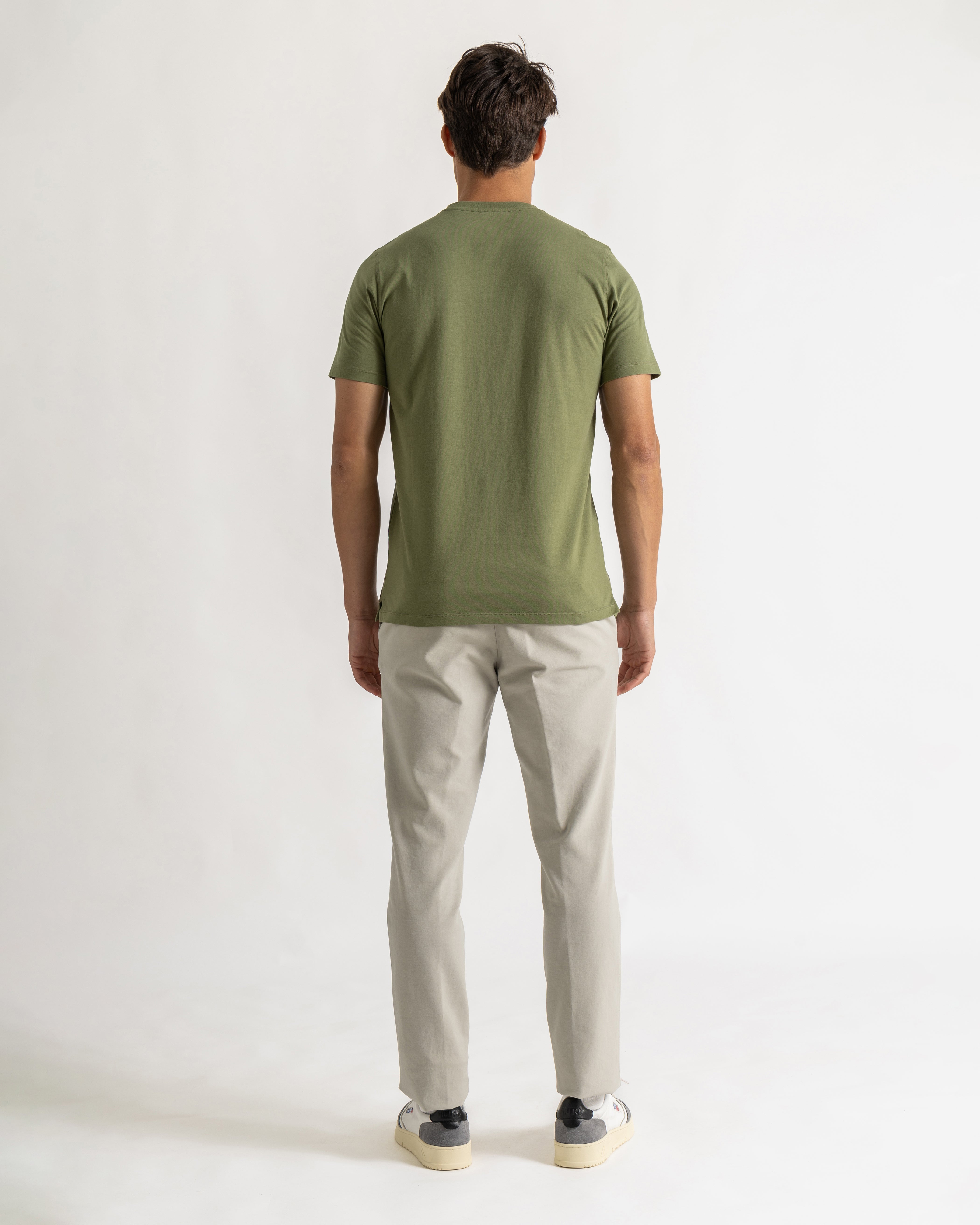 Brad tee slim green
