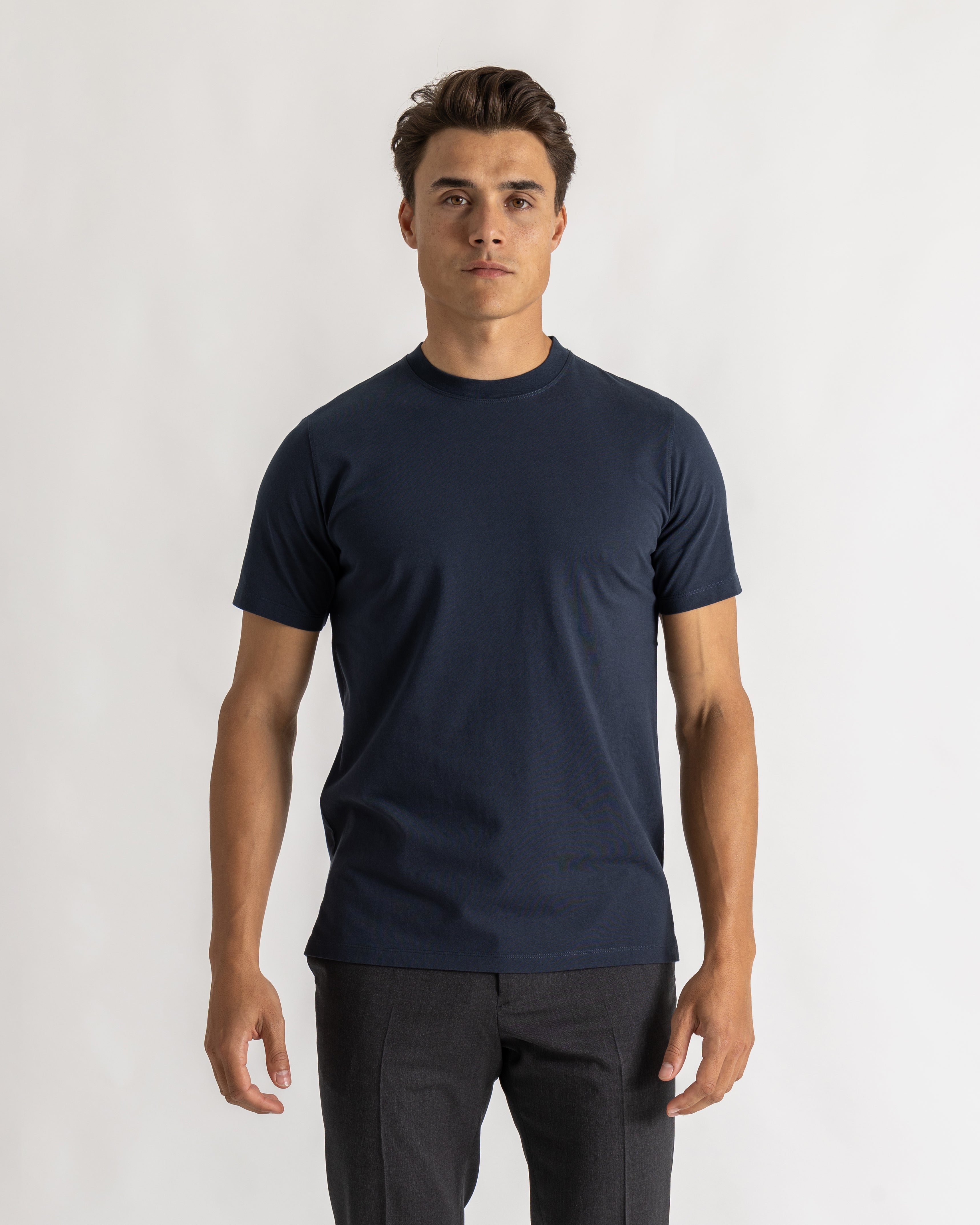 Brad tee slim navy