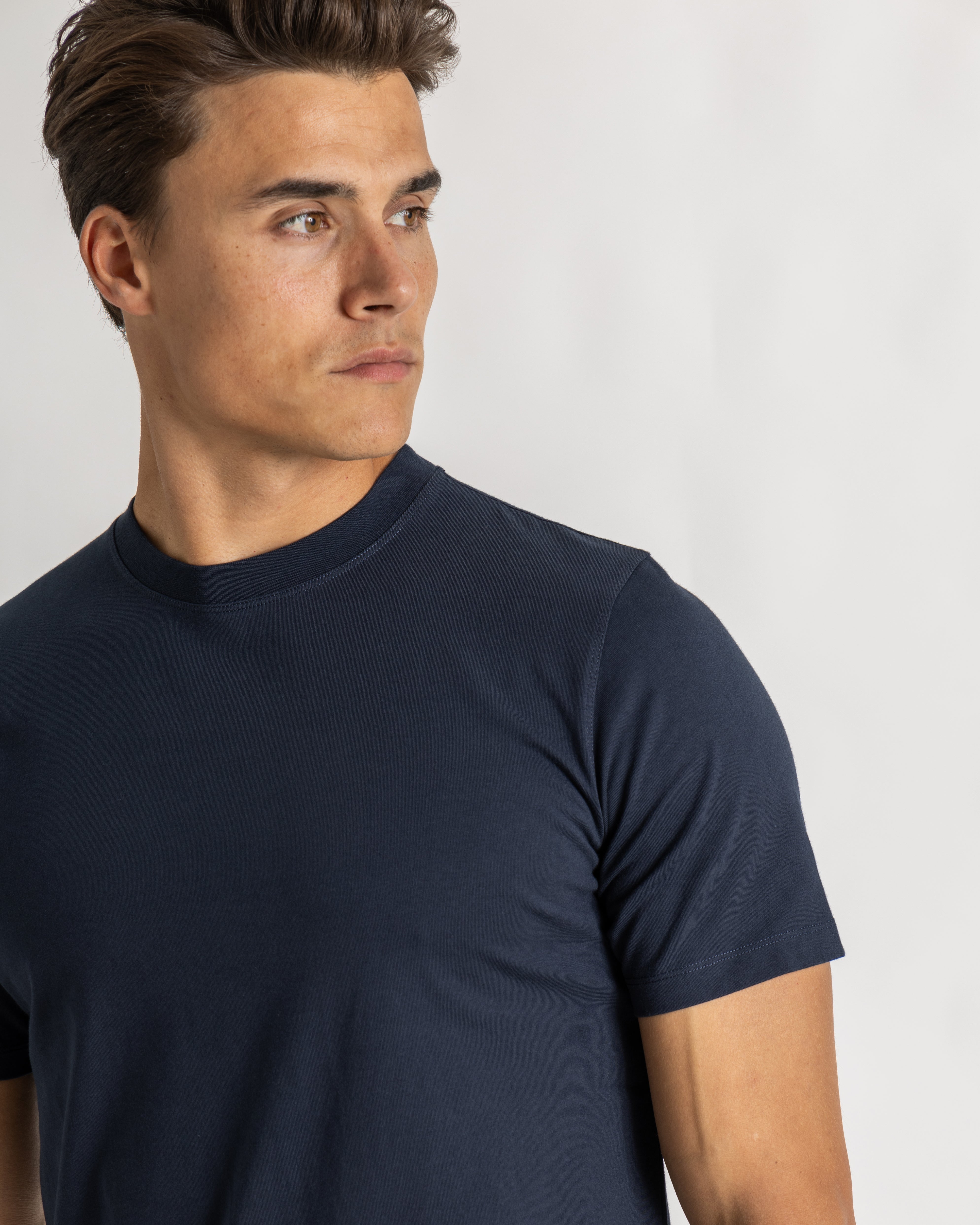 Brad tee slim navy