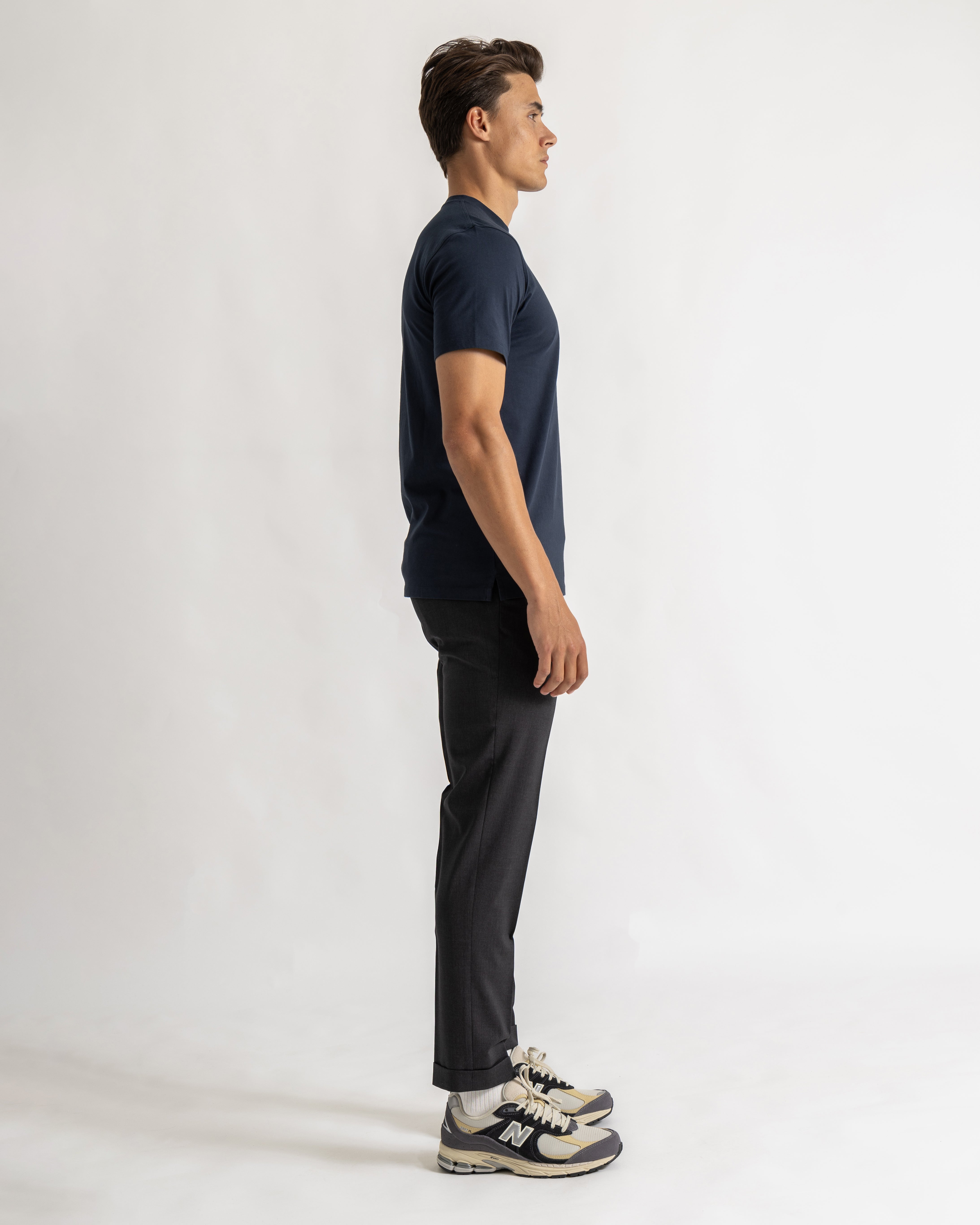 Brad tee slim navy