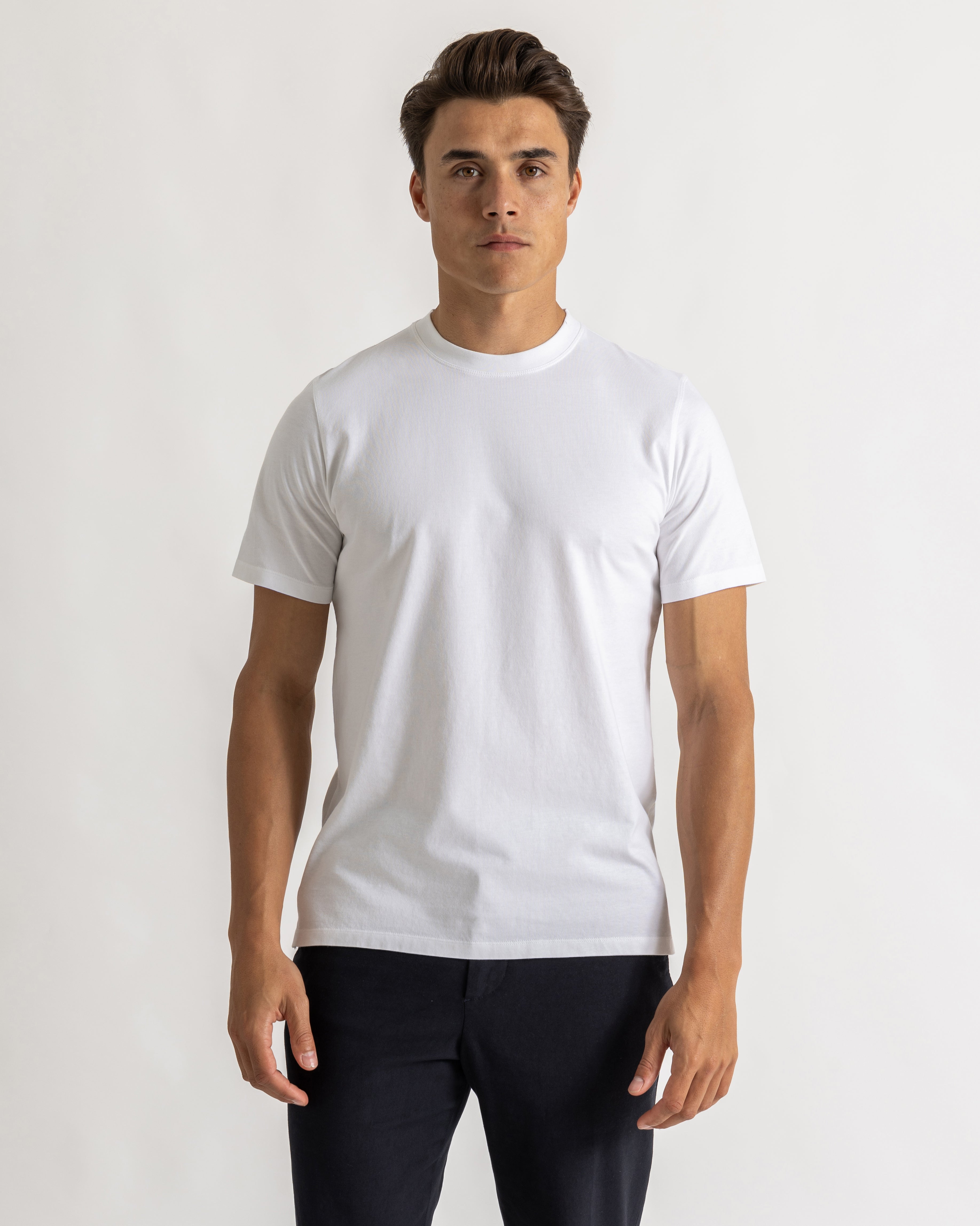Brad tee slim white