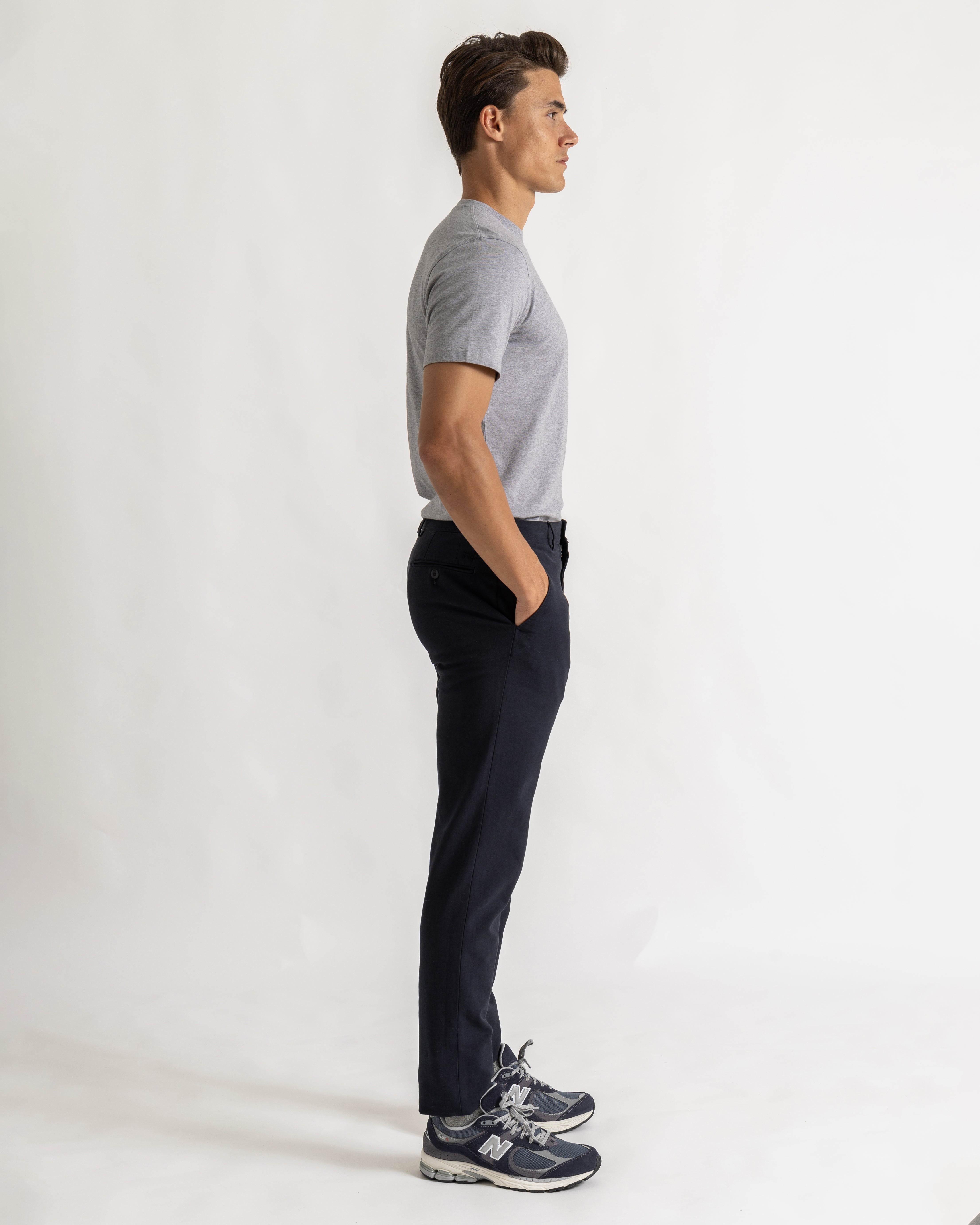 Dean trousers comfort fit navy