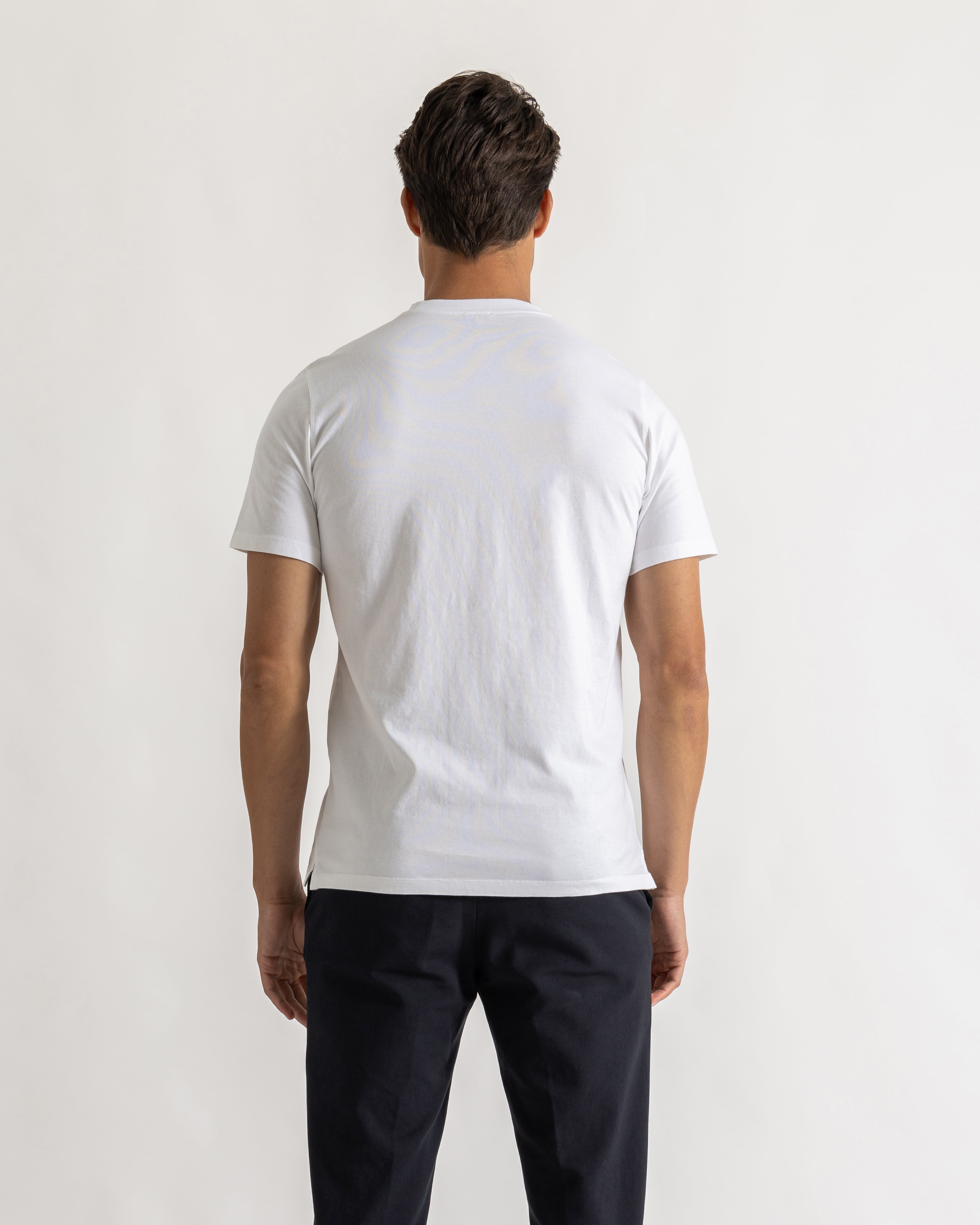Brad tee slim wit