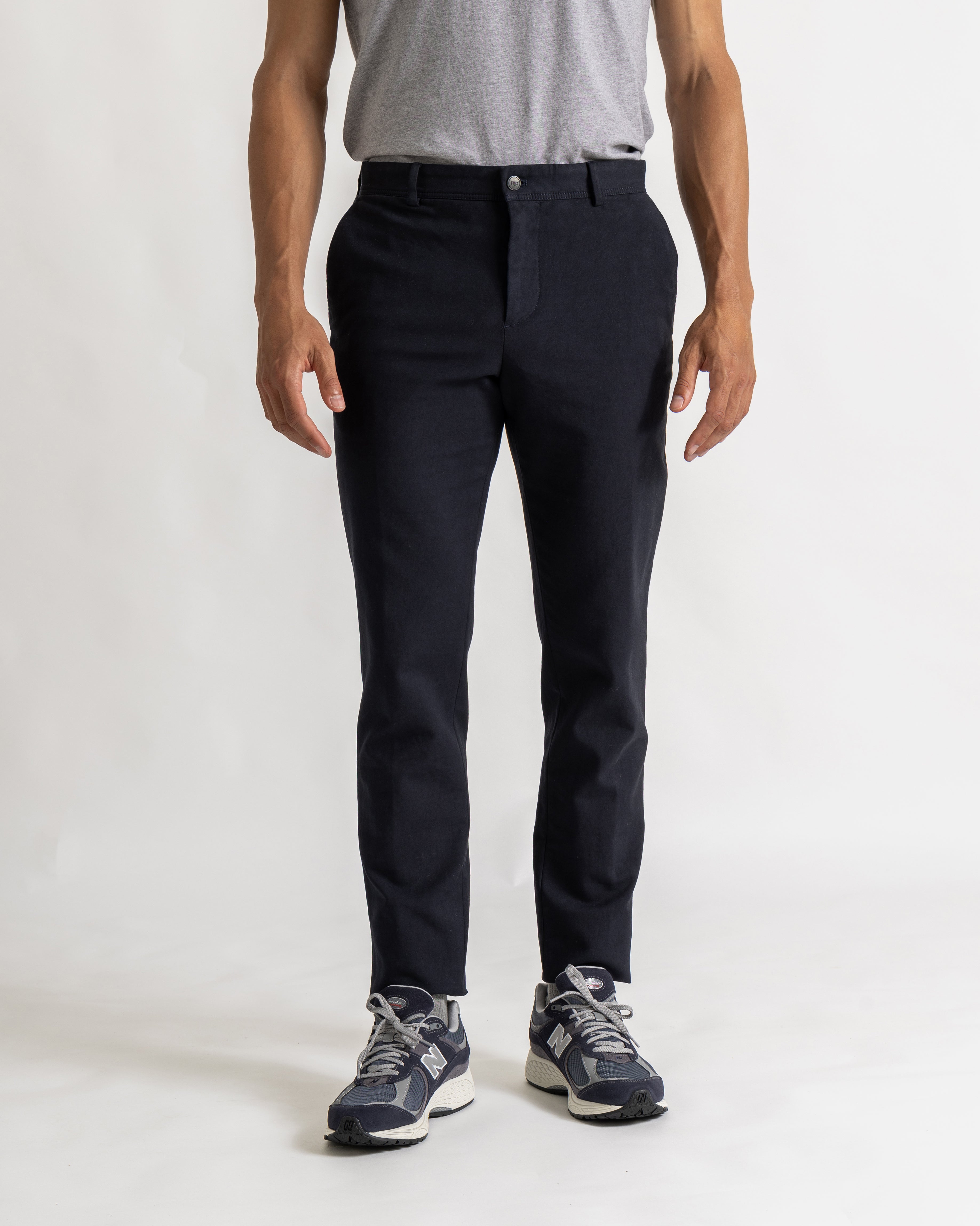 Dean trousers comfort fit navy