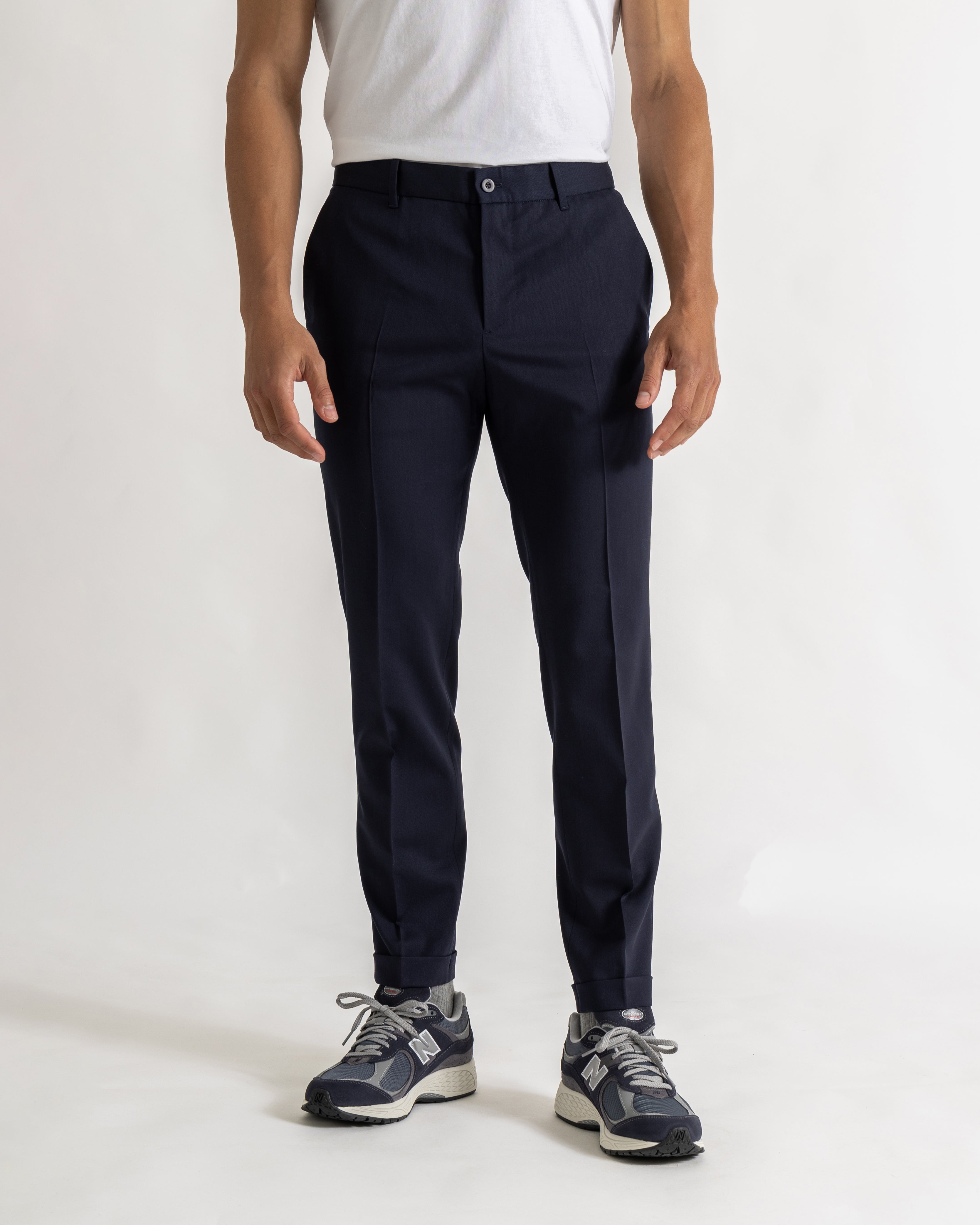 Eden trousers slim fit navy