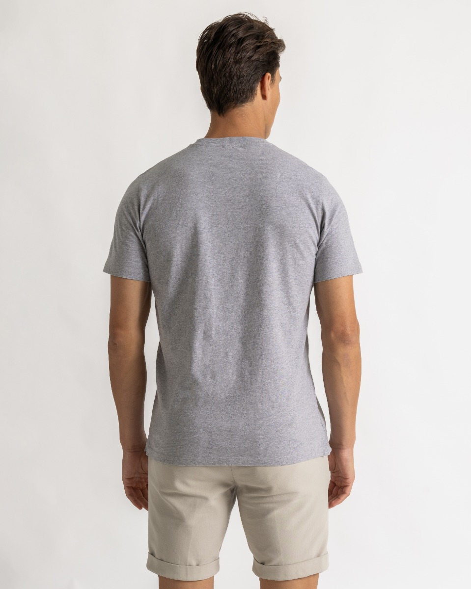 Brad tee slim grey