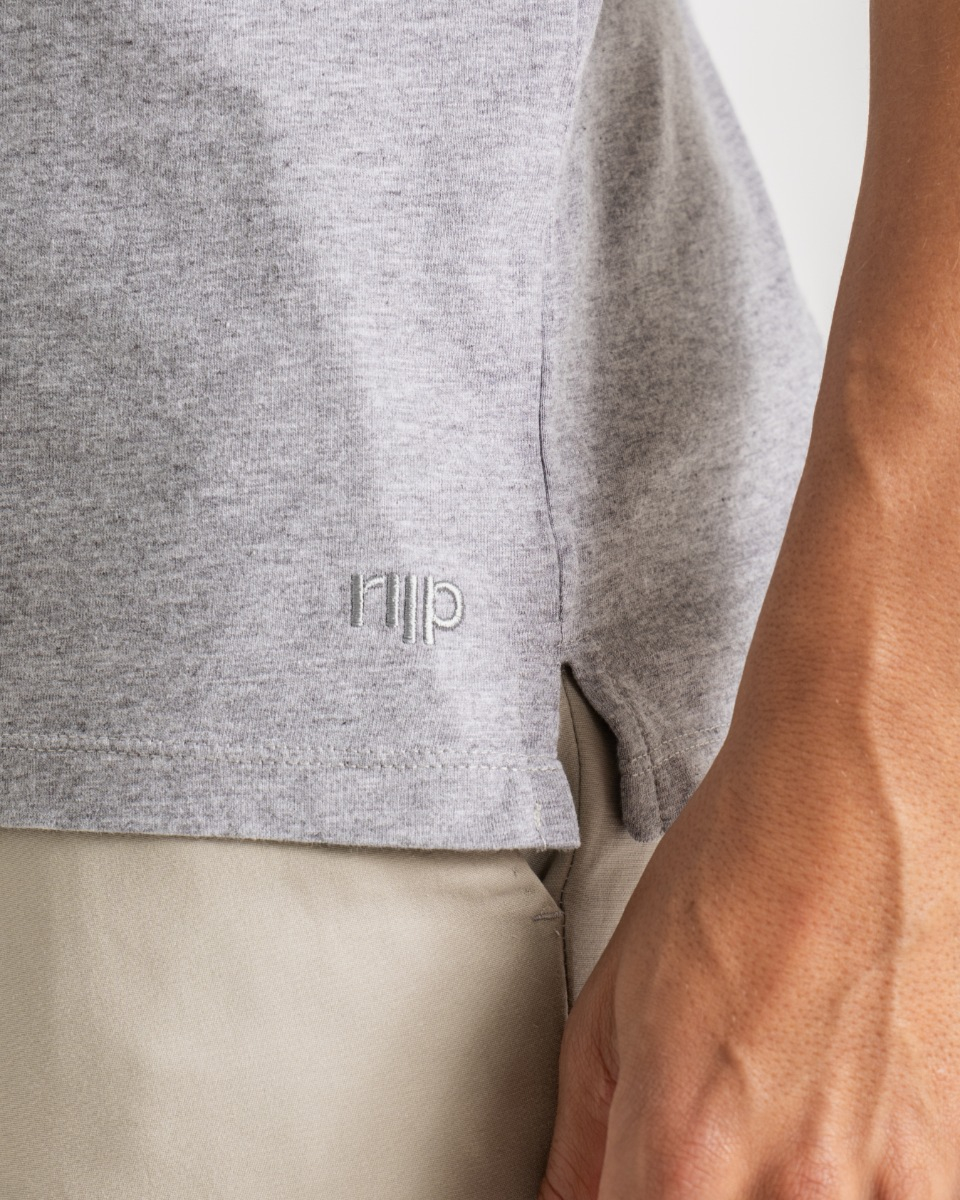 Brad tee slim grey