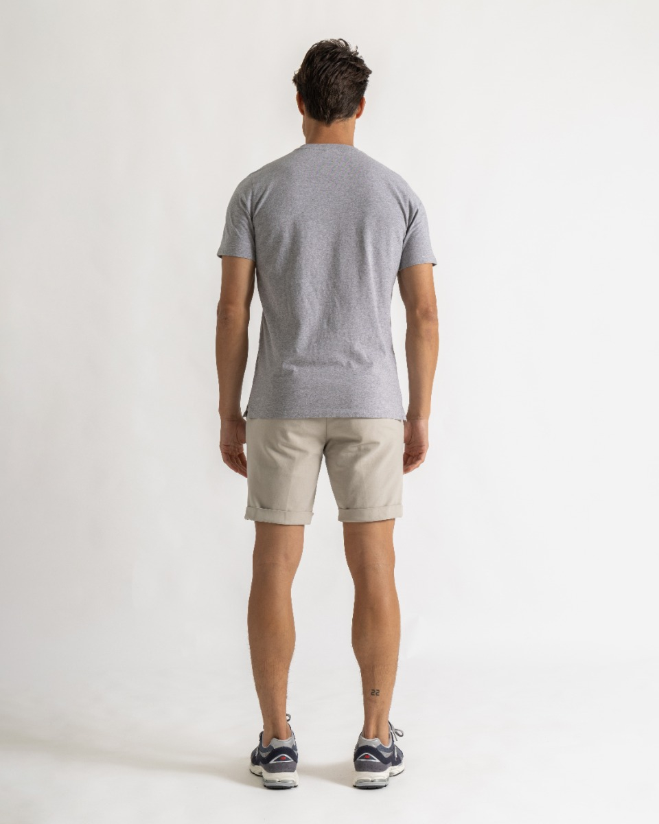 Brad tee slim grey