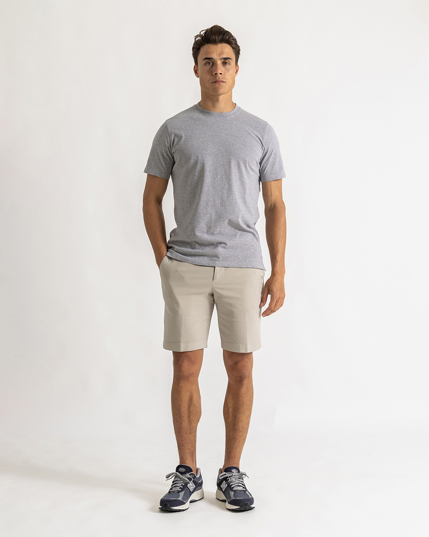 Brad tee slim grey