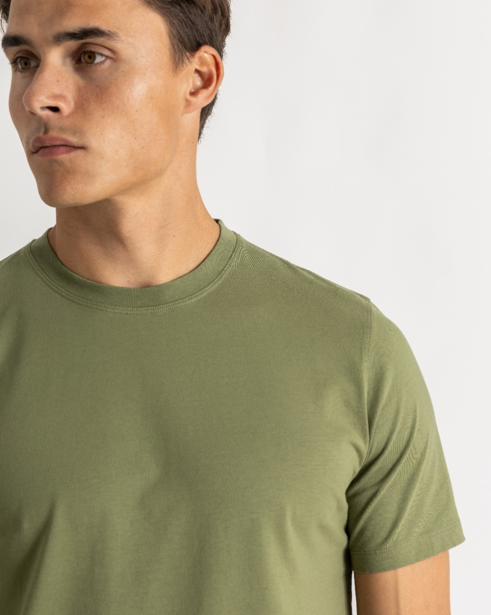 Brad tee slim green