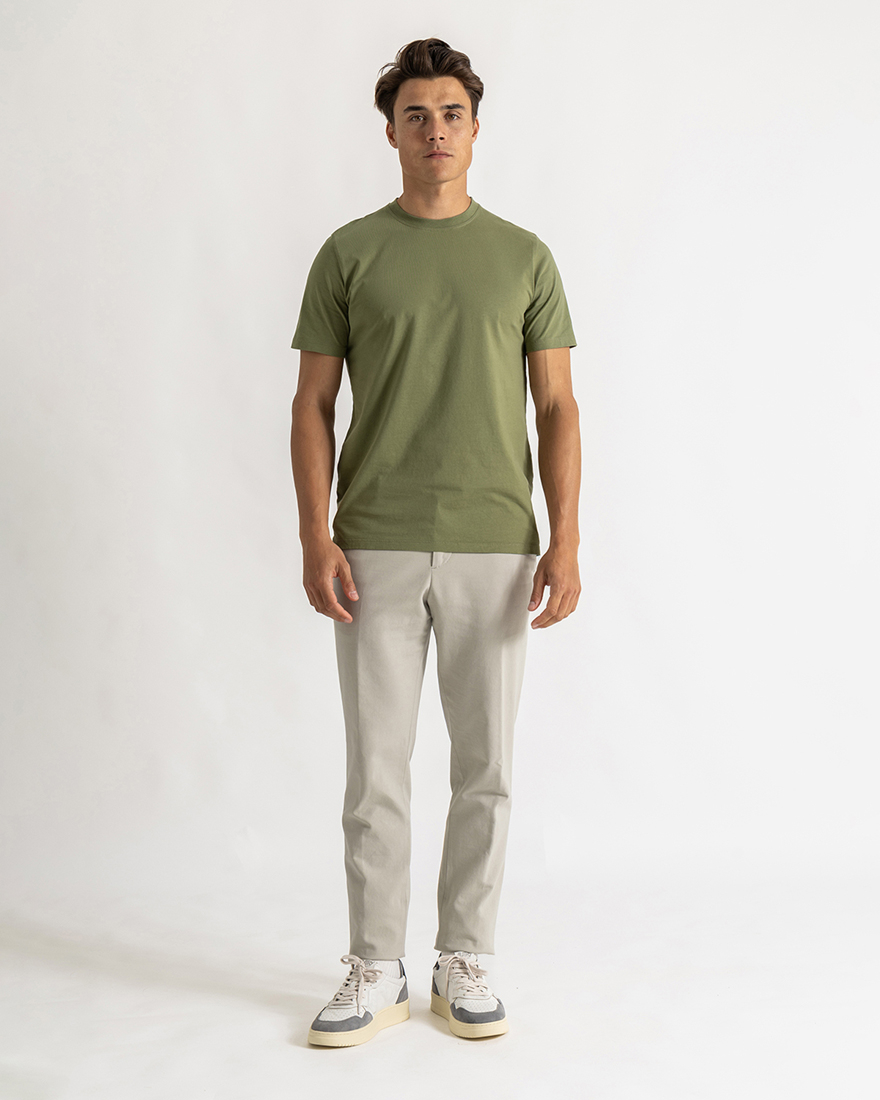 Brad tee slim green