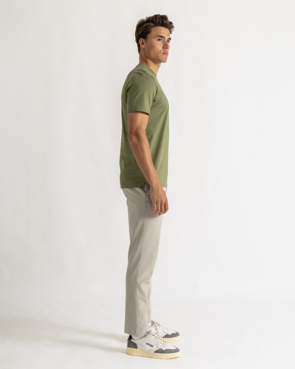 Brad tee slim green