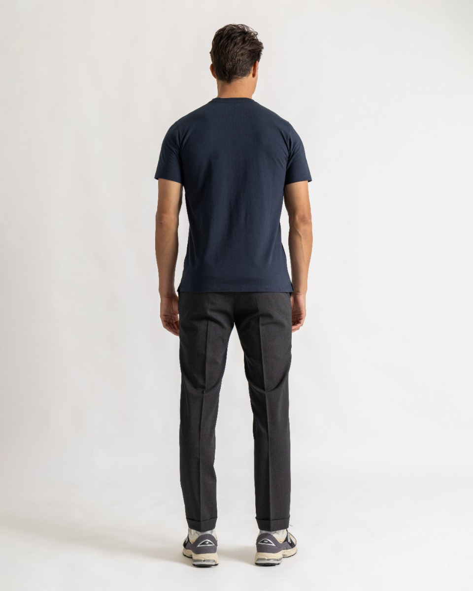 Brad tee slim navy