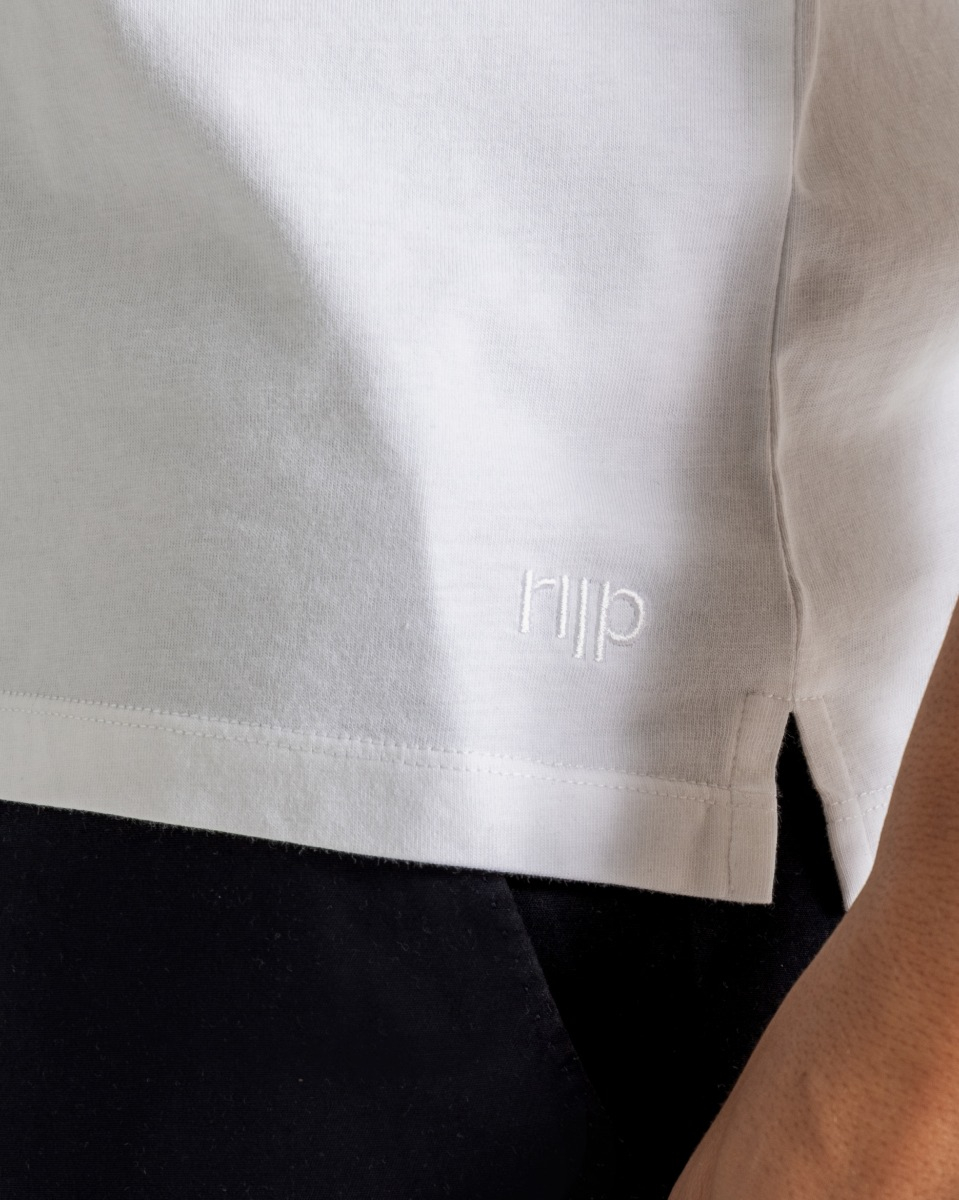 Brad tee slim white