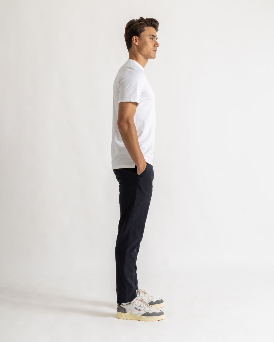 Brad tee slim white