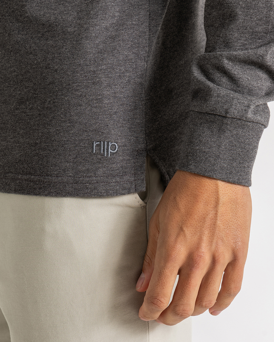 Cooper shirt slim long sleeve grey