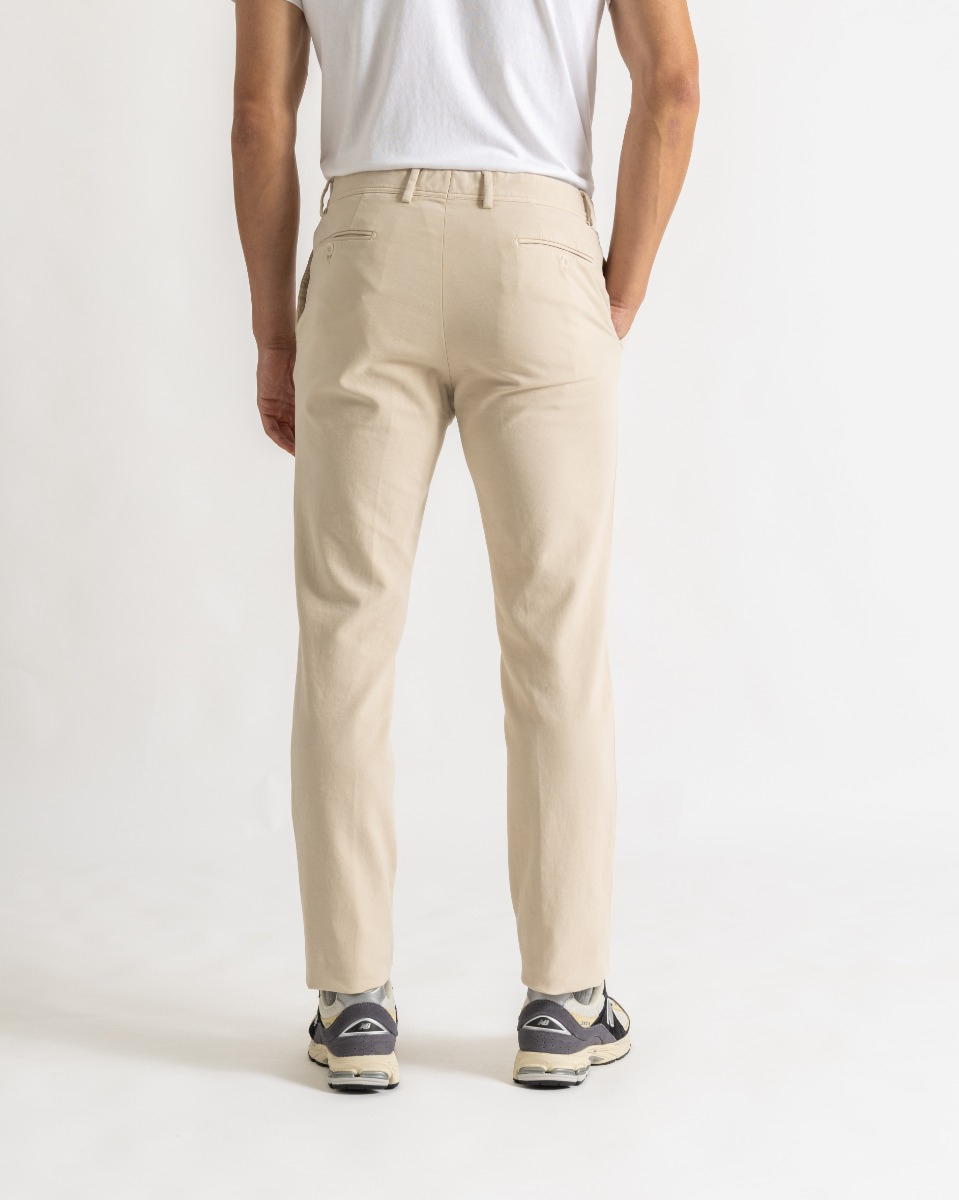 Dean trousers comfort fit sand