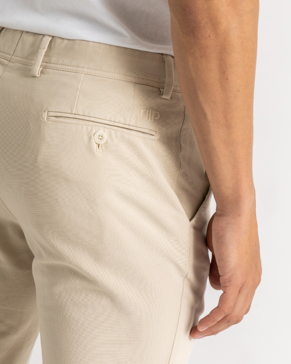 Dean trousers comfort fit sand