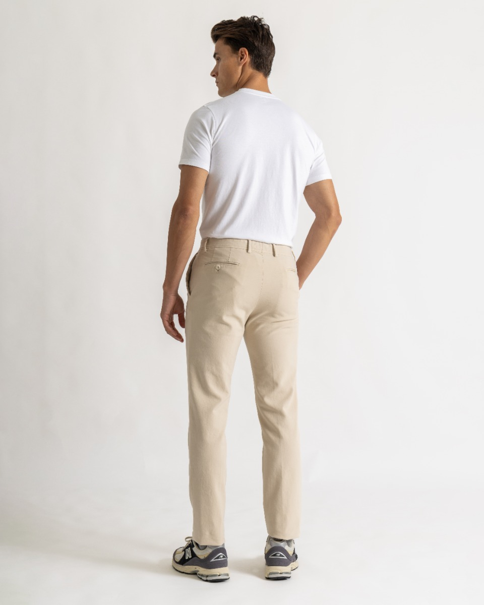 Dean trousers comfort fit sand