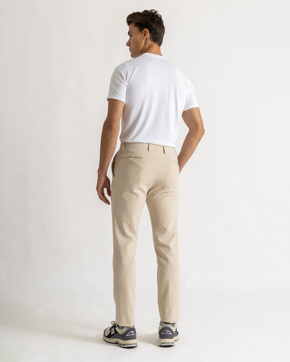 Dean trousers comfort fit beige