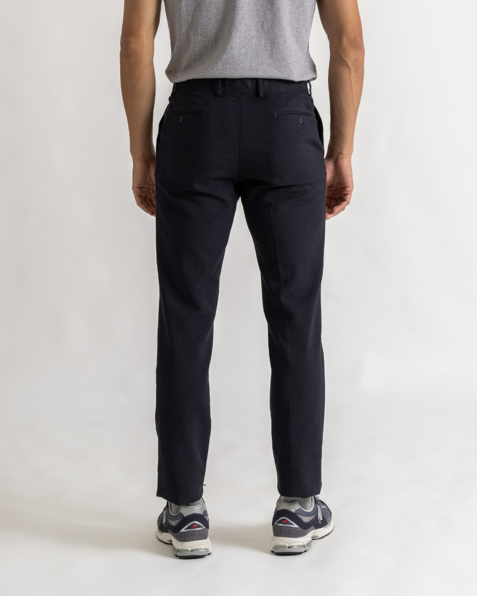 Dean trousers comfort fit navy