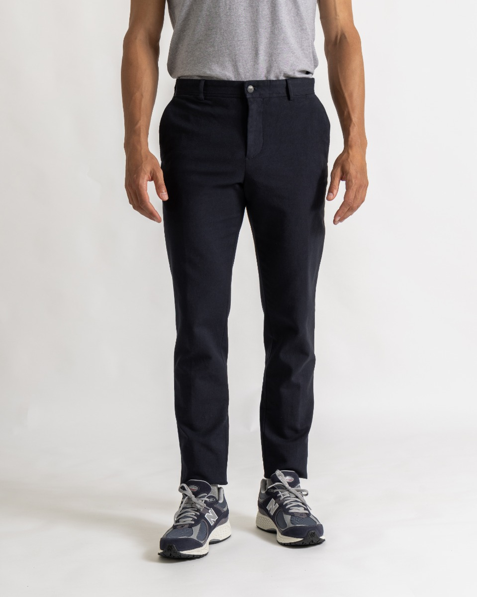Dean trousers comfort fit navy