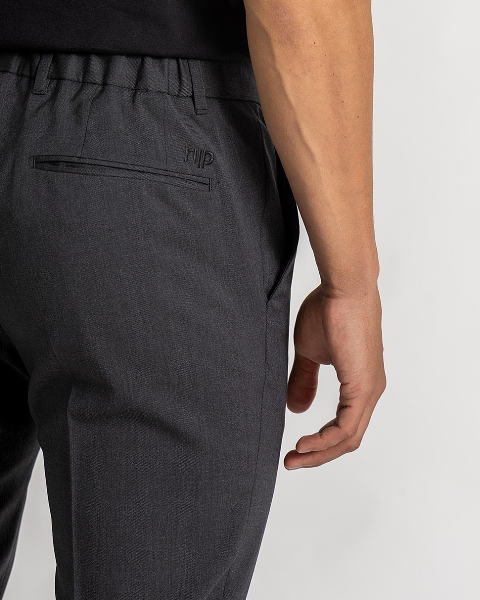Eden trousers slim fit antracite
