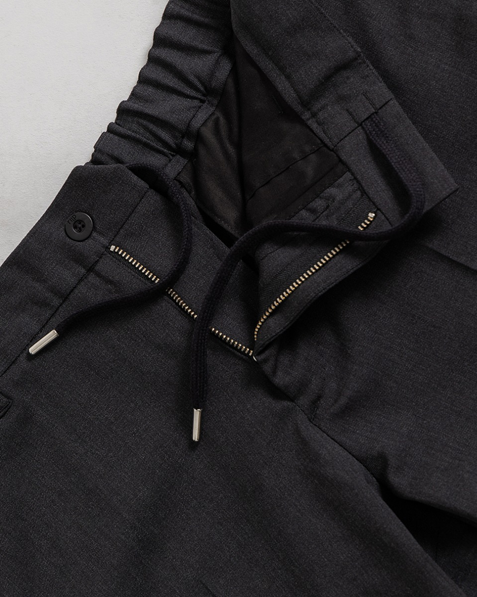 Eden trousers slim fit antracite