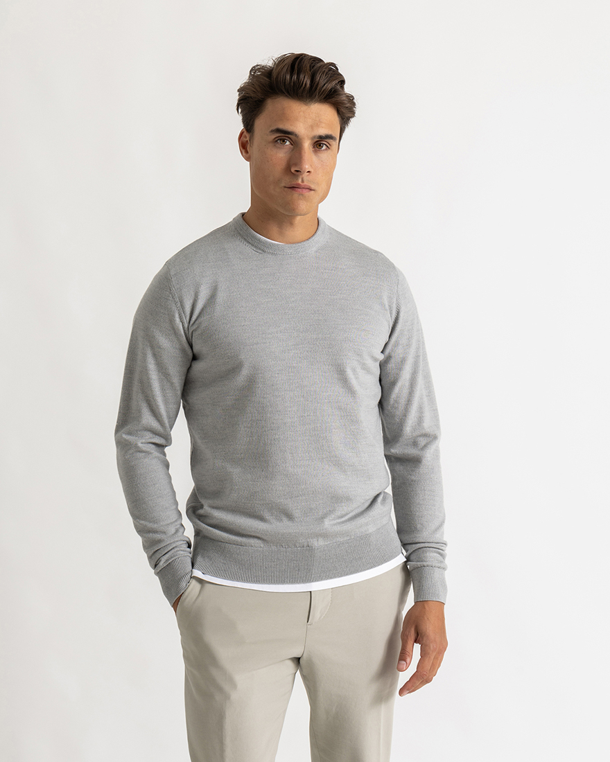 Fender roundneck knit grey