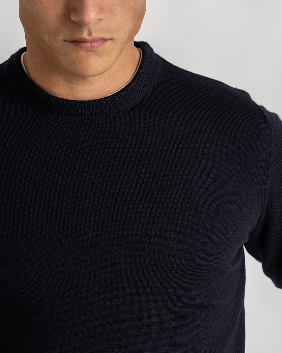Fender roundneck knit navy
