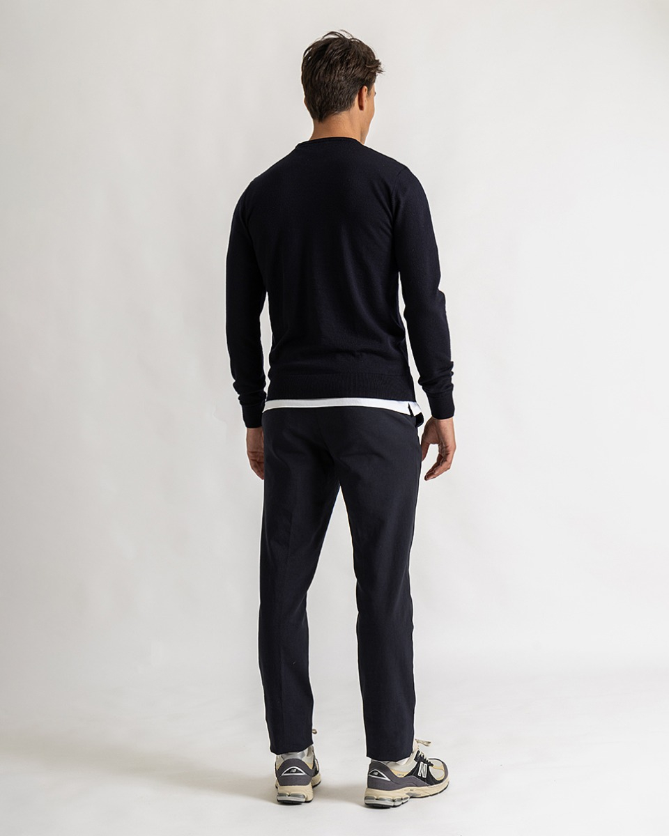Fender roundneck knit navy