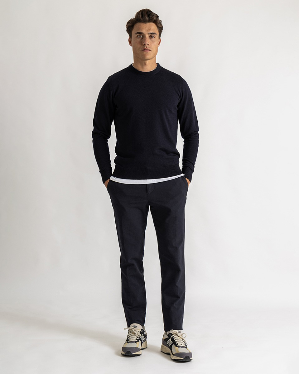 Fender roundneck knit navy