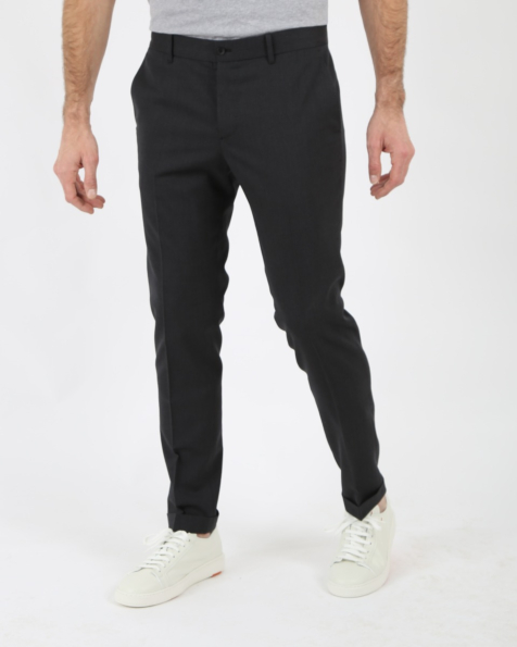 Solid Brown Chinos Stretchable Trousers